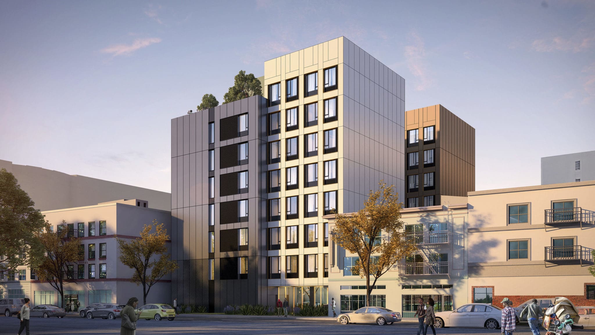 Th Street Modular Housing Steinberg Hart